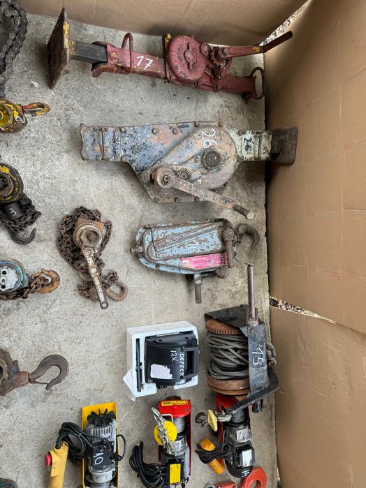 palan macara vinci tirfor capestan