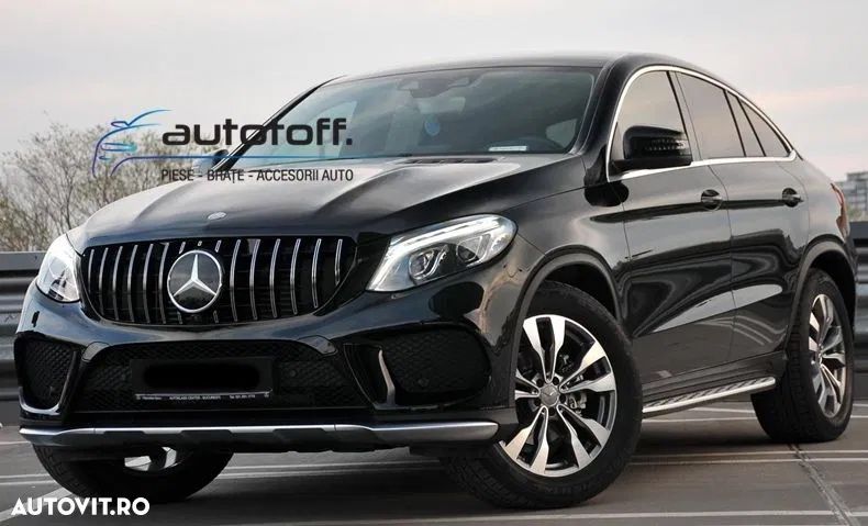 Grila centrala Mercedes GLE COUPE negru lucios