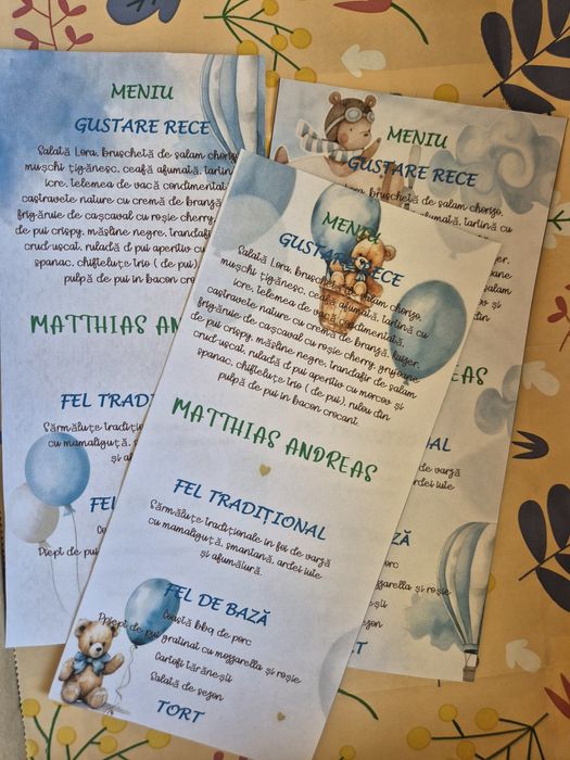 Invitatii botez/nunta