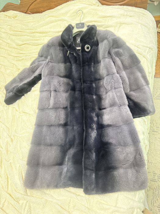 Норковая шуба в идеальном состоянии