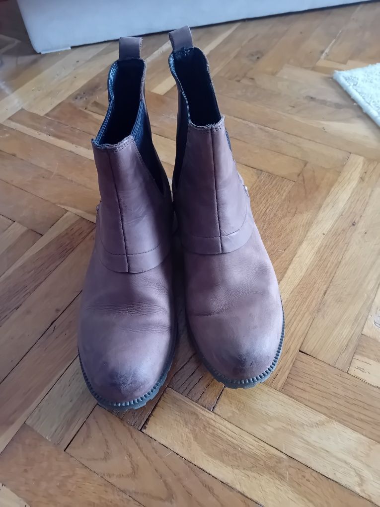 Боти Clarks естествена кожа