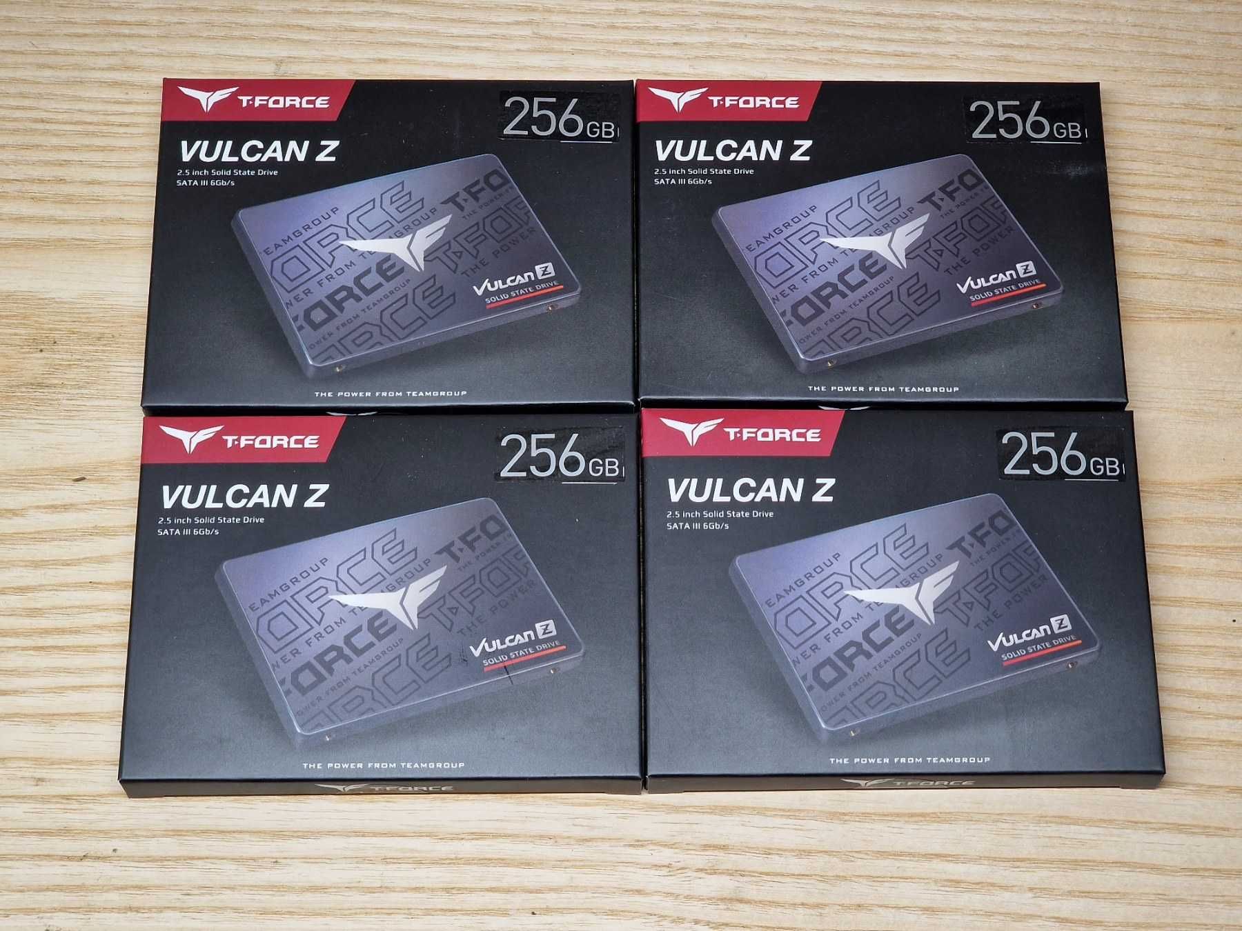 Нов бърз SSD диск ССД хард диск 256GB TeamGroup Vulcan Z laptop лаптоп