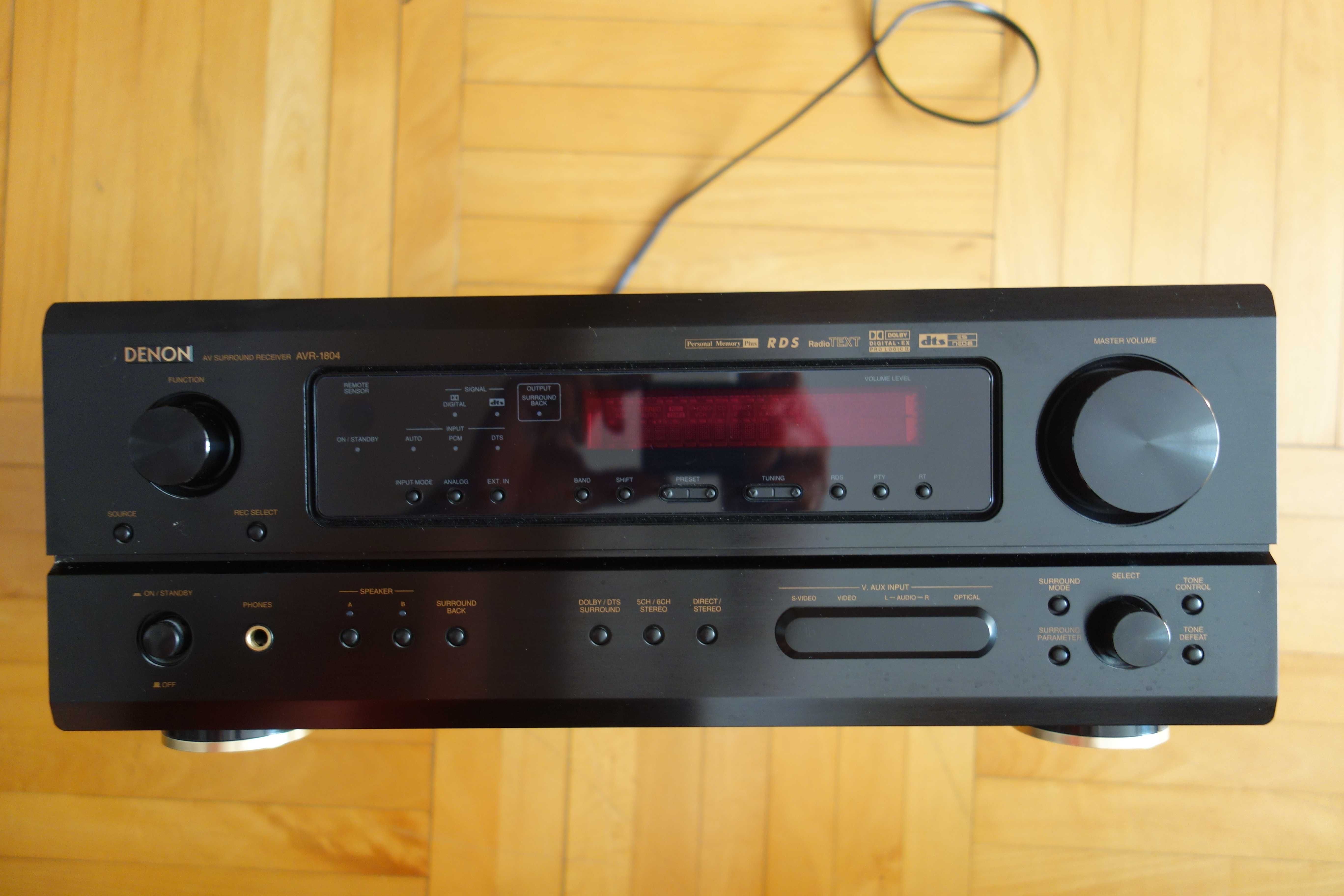 Receiver Denon AVR-1804, 5.1, 90W reali/canal