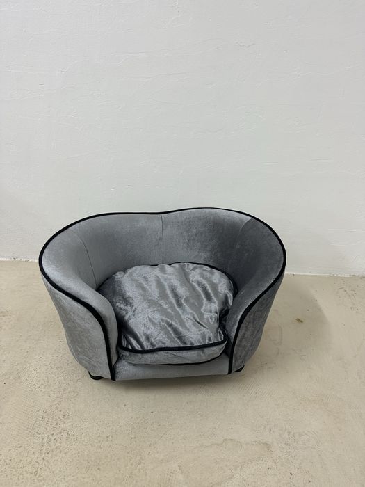 Диван, легло за кучета и котки с мека възглавница PawHut