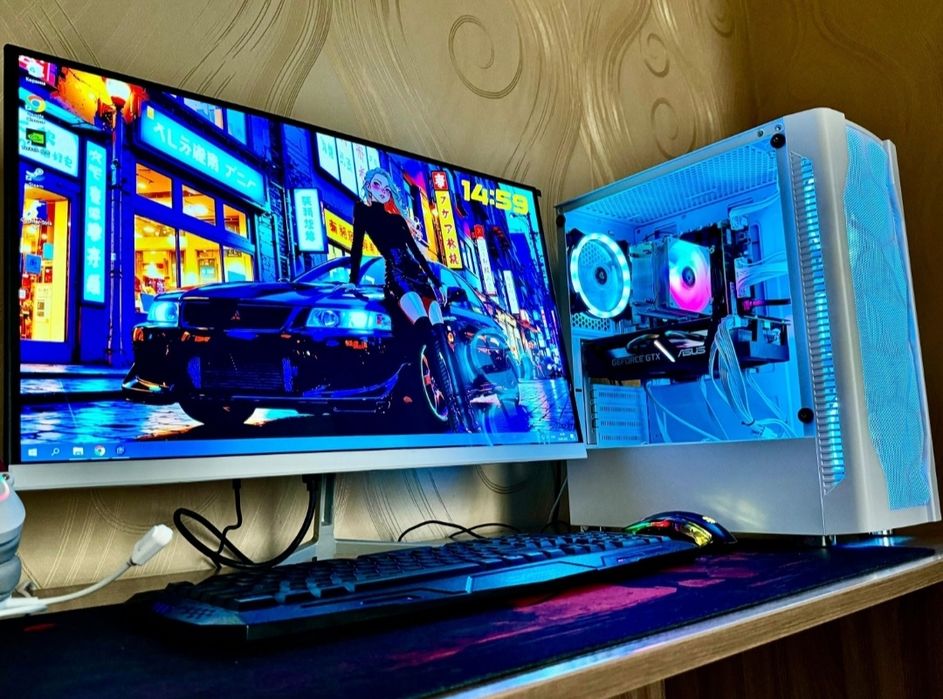 Xeon E5-2666 v3, игровой компьютер,мощный игровой,gtx 1660, rtx 3050