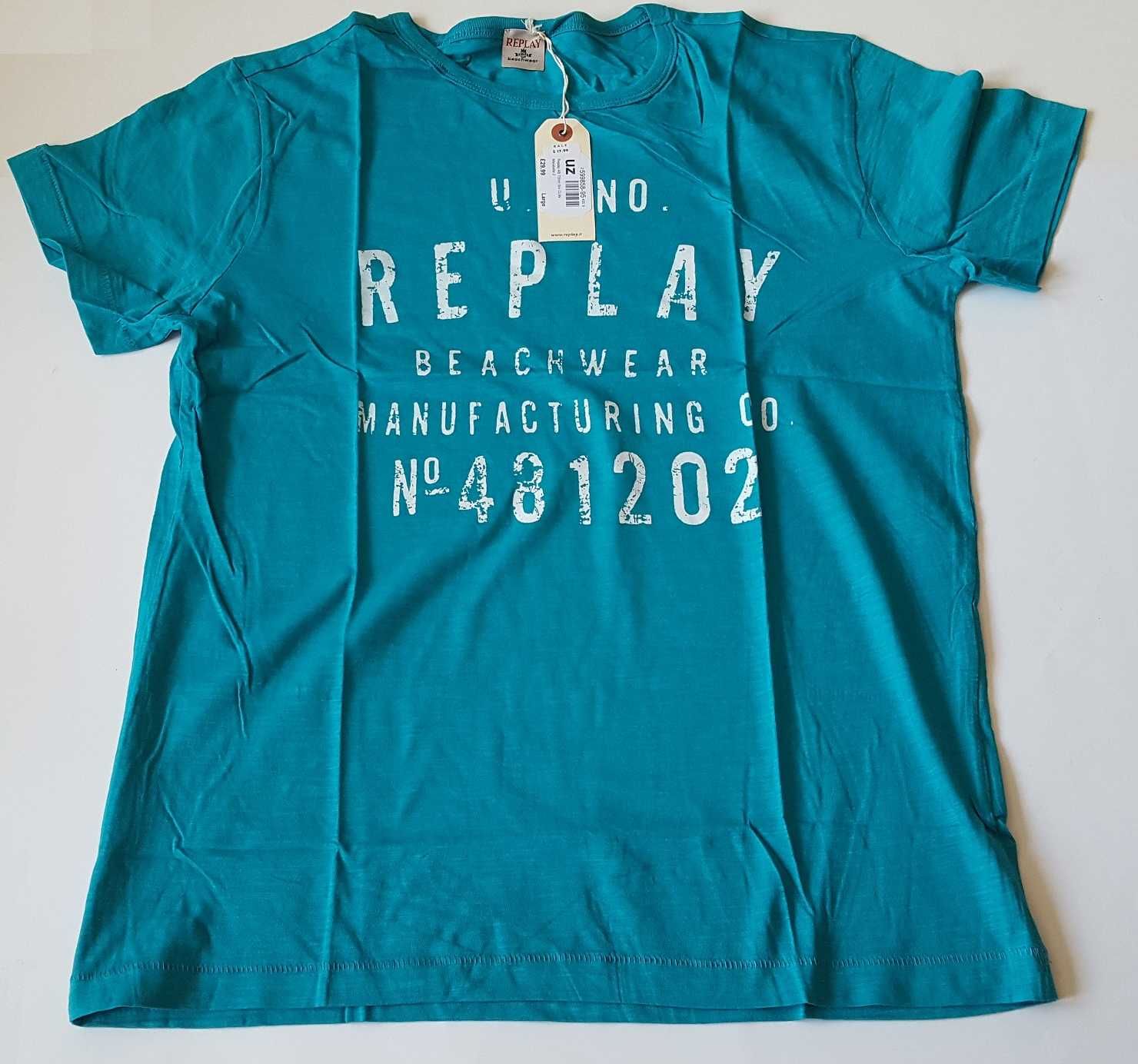 Нови и оригинални тениски Replay размери M , L , XL , XXL