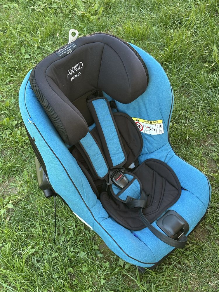Scaun auto Axkid Minikid 2 - Rear Facing, Albastru, 0-25 kg