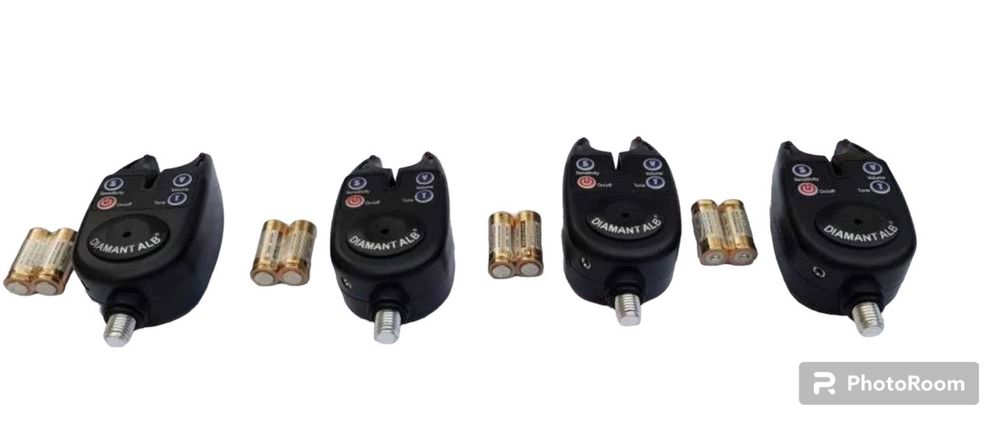 Set 4 Avertizori digitali TLI01  si 4 swingere cu lumina cu 4 Picheti