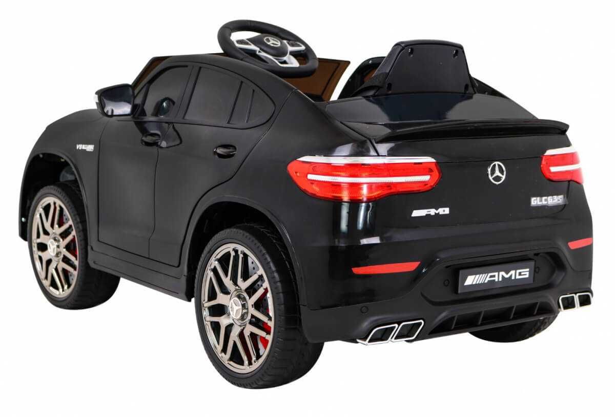 Masinuta electrica pentru copii 1-5 ani Mercedes AMG GLC63s 4x4, Negru