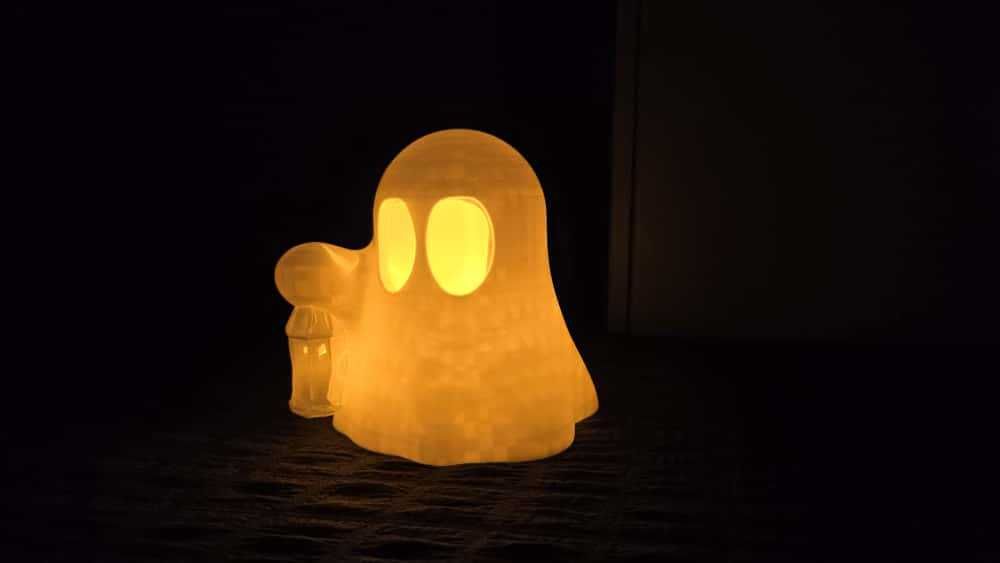 Fantoma cu lampadar creat 3D