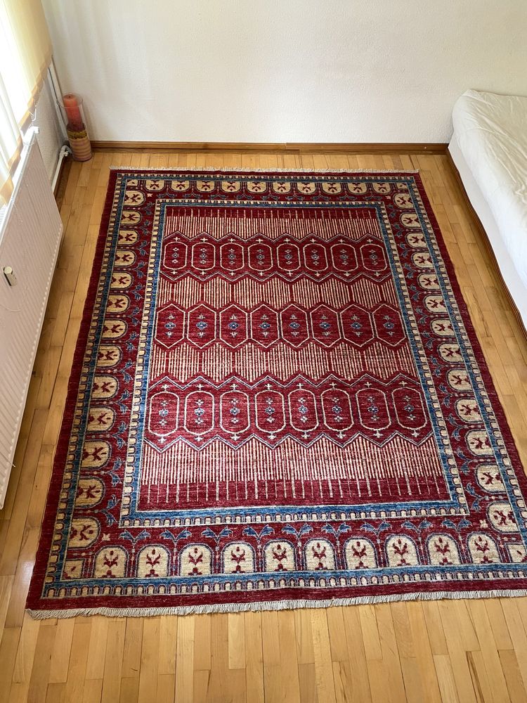 Covor manual lana si matase Tabriz
