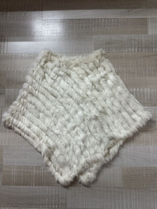 Пончо от естествен косъм