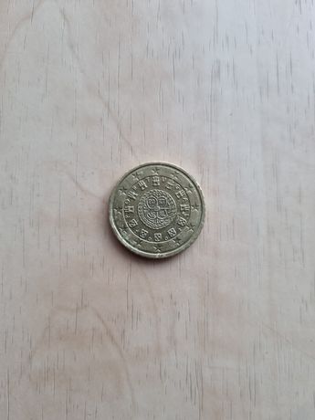 Moneda 50 Euro Cent 2002 Portugalia unicat foarte rara pentru colectie