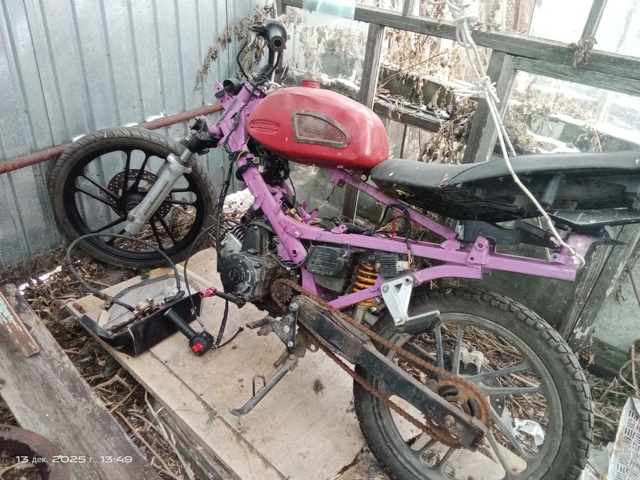 Мотоцикл Рейсер вайпер (130 кубов)