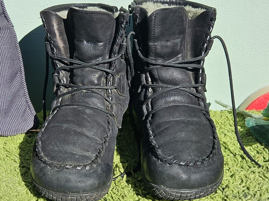 Helvesko топло боти естествена кожа N42