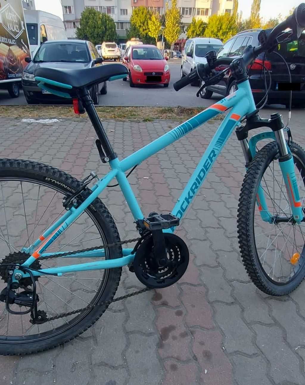 Bicicletă MTB Rockrider ST500 24" Albastru