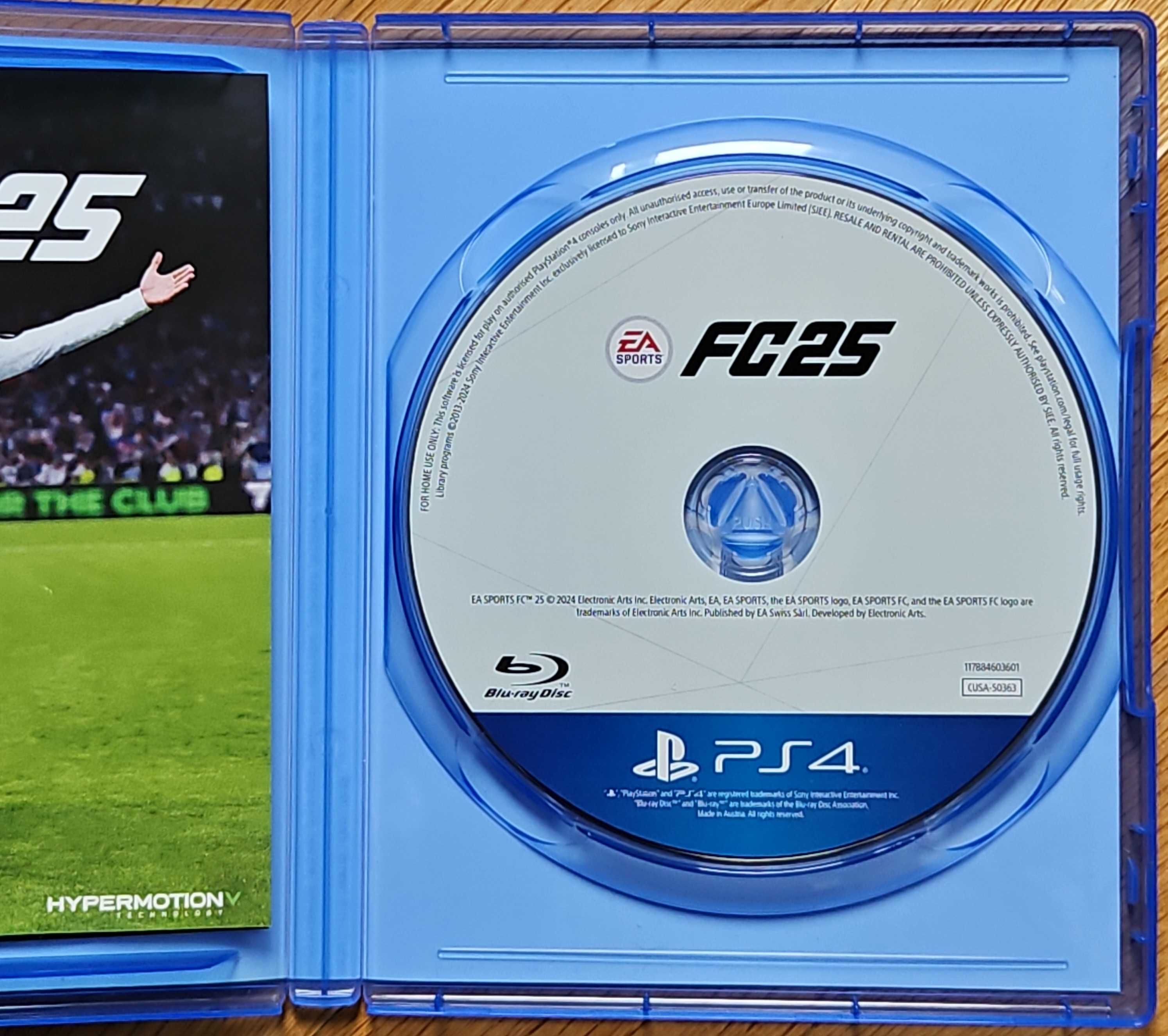 FC 25 PS4 Playstation 4 FIFA 2025 FC25 PS Плейстейшън футбол диск игра