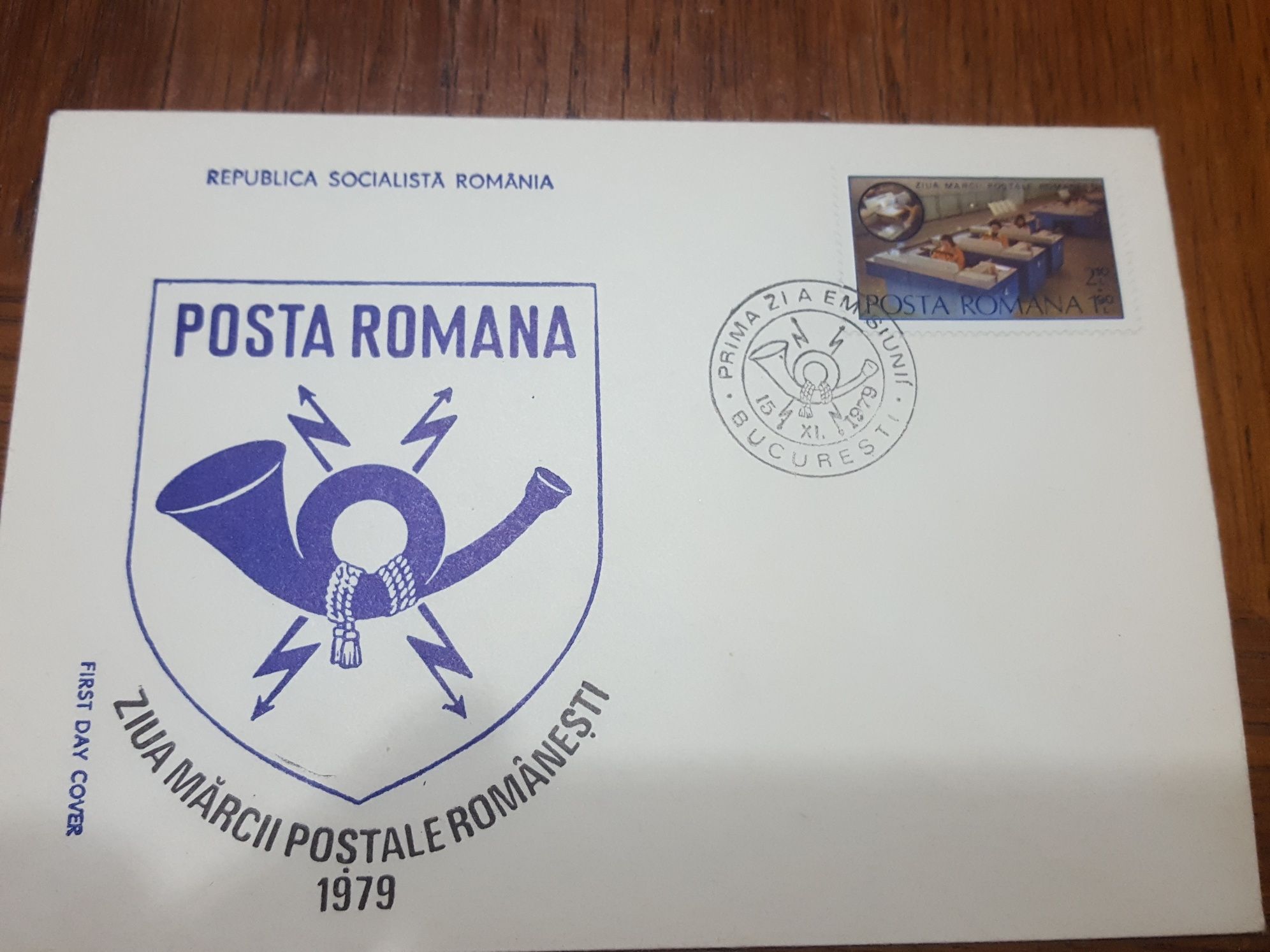 plic Ziua Marcii Postale Romanesti,SICREPT '88