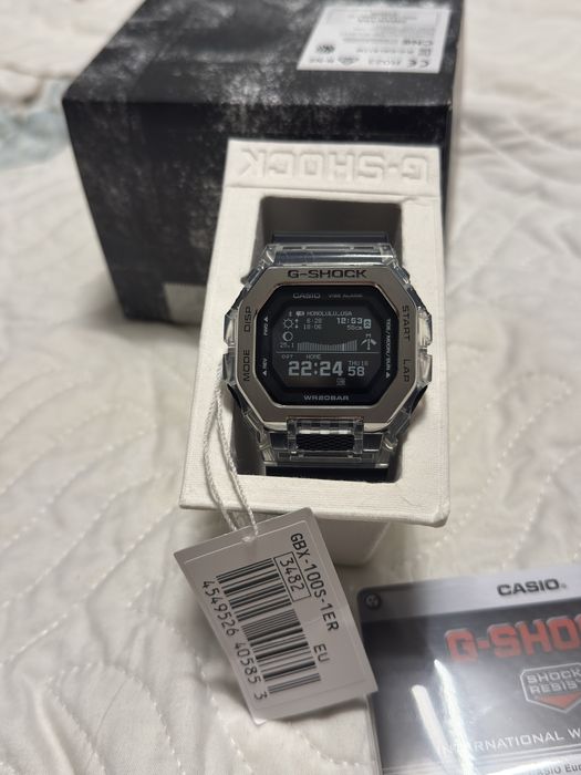 Casio G-shock GBX-100 bluetooth notificari