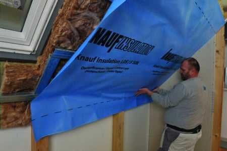 Knauf lds 5  парна бариера подпокривно фолио