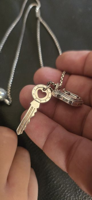 Lant si pandante argint Thomas Sabo original