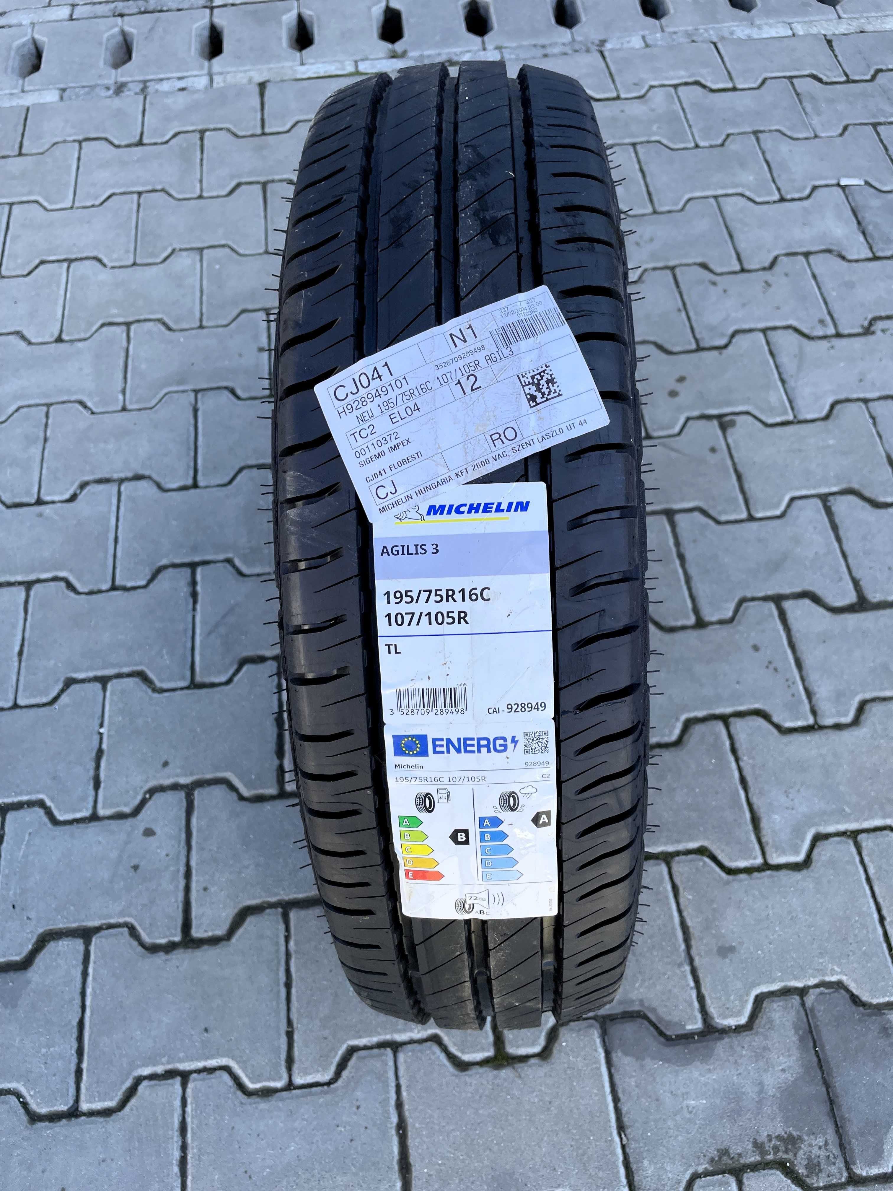 195 75 16c Michelin Agilis 3 107/105R