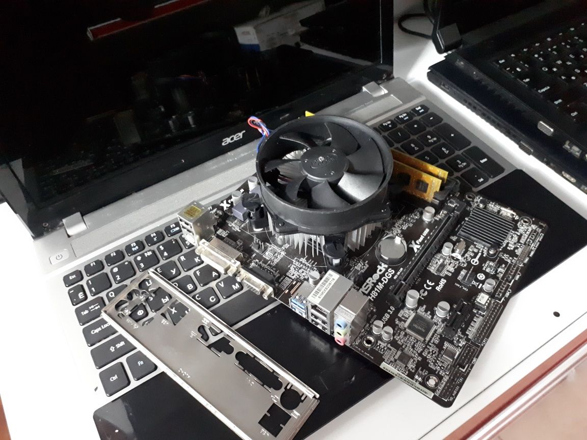 Комплект AsRock H81+Core i3-4170+OЗУ 8Gb