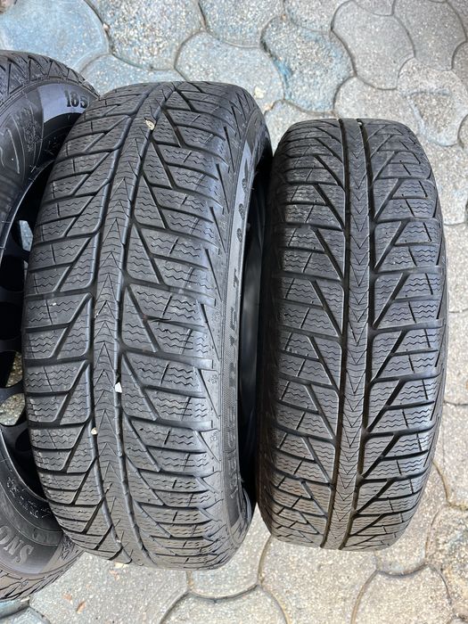 Jante otel 5x112mm, anvelope iarna 185/65 R15, Mercedes clasa A sau B!