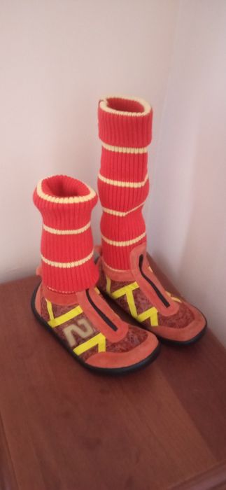 Угги женские вязаные