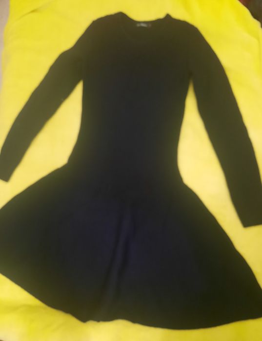 Платье теплое размер S