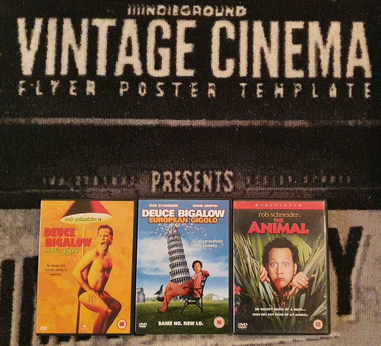 Filme comedie DVD Deuce Bigalow 1, 2 si The Animal by Rob Schneider