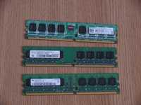 Memorie RAM DDR2, 533 și 667 MHz, 3x512 MB