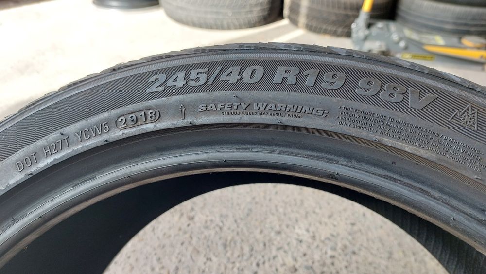 Зимна гума 245/40/19 Kumho един брой
