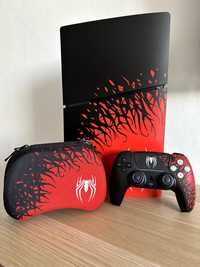 Set PS5 Spider-Man: controller, husa controller, panouri laterale