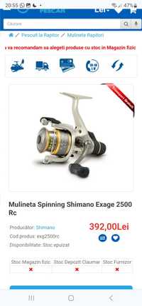 Mulinete shimano/okuma