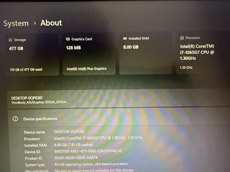 Asus Vivobook X512JA