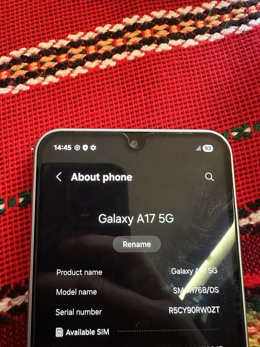 продавам телефон Galaxy A17 G5
