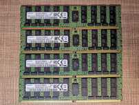 Сървърна памет RAM Samsung 256Gb (4x 64) DDR4 2400Mhz LR DIMM ECC REG