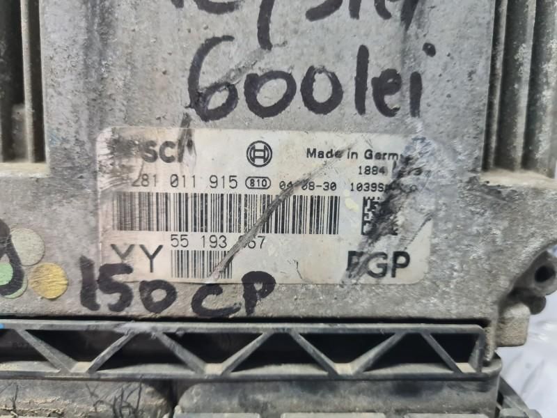 Calculator motor ECU Opel Vectra C facelift 1.9CDTI 150cp 110kw Z19DTH