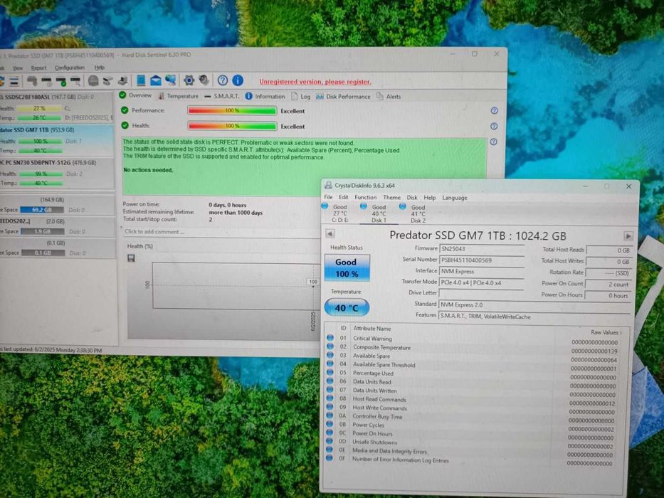 vand ssd 1tb pciex nvme format m2 standard 2280 pciex  4.0 nou 0 ore b