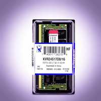 Memorie 16GB DDR4 2400 MHz pentru laptop Kingston KVR24S17D8/16