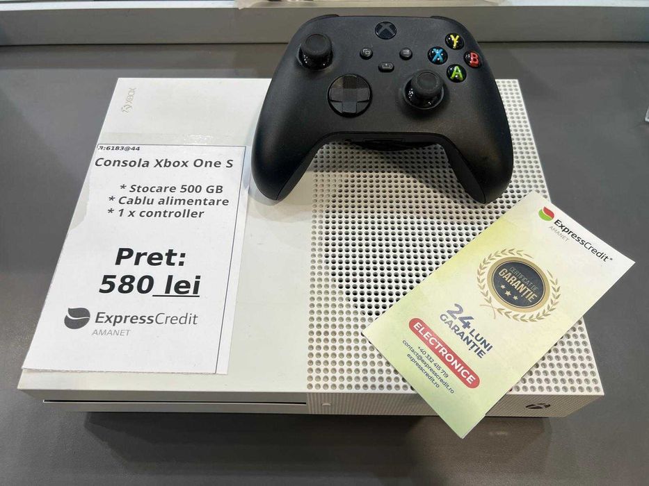 Consola xBox One S (AG44 Bc2 B:6183)-Garantie 2 ani!