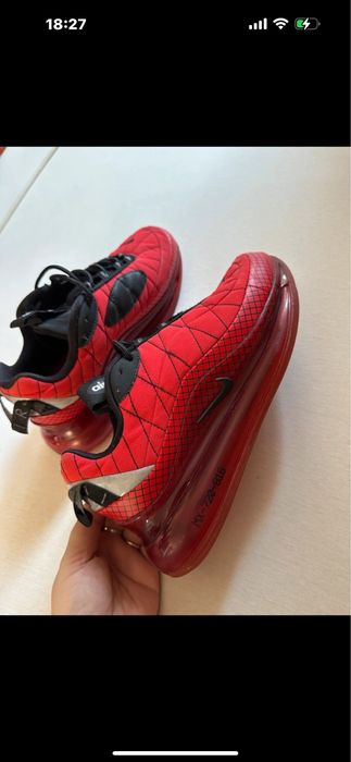 Nike Airmax 818 university red black 38,5