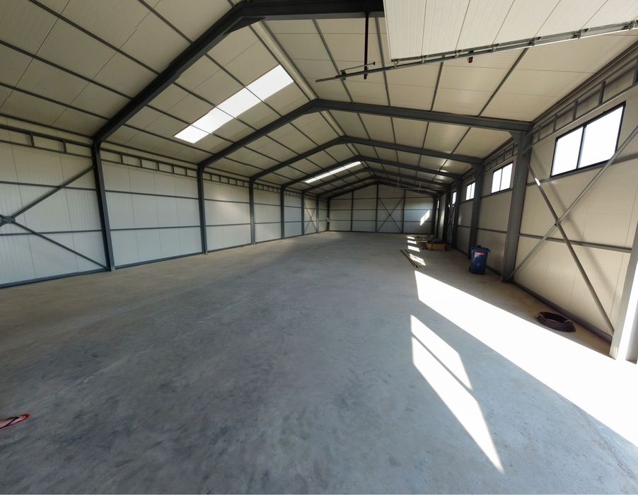 Hale industriale 550 mp - Centura Brăilei | Acces TIR | Utilități