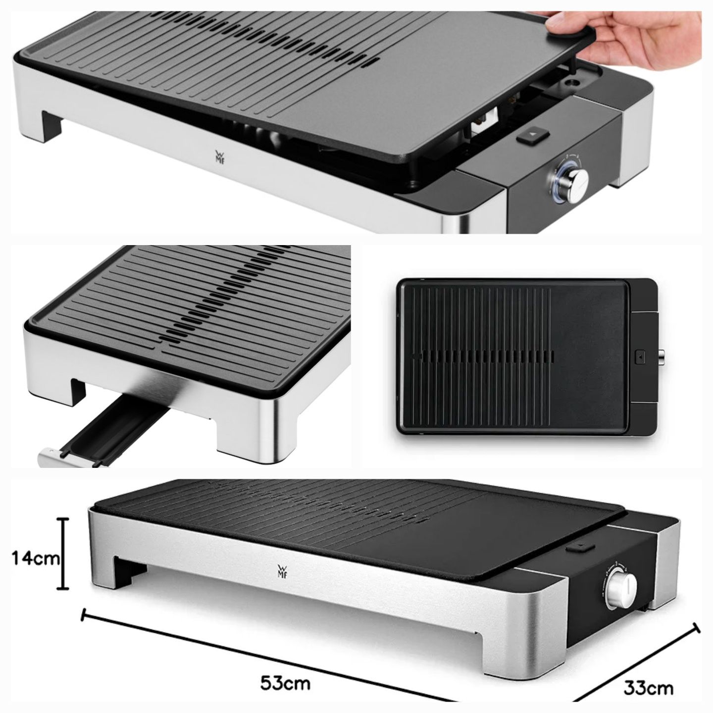 Скара,грил WMF  Lono Tischgrill , 2300 W