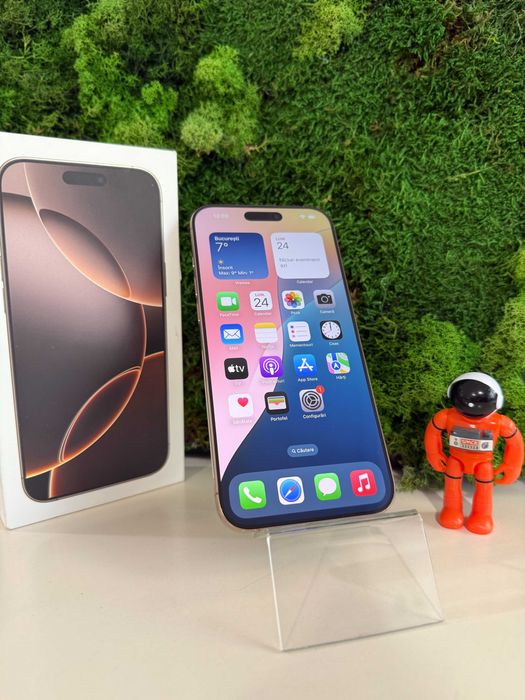 iPhone 16 Pro Max Desert Titanium 256GB 100% Baterie #8026