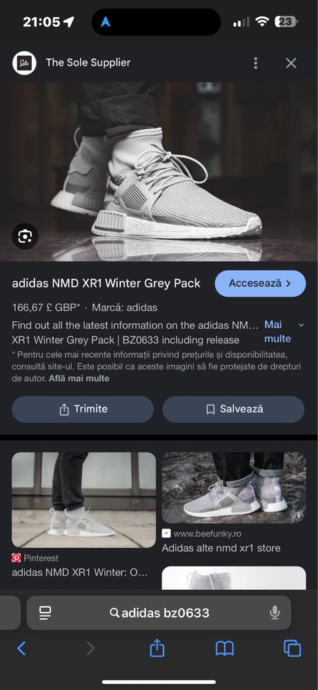 Adidas NMD originali 45-1/3