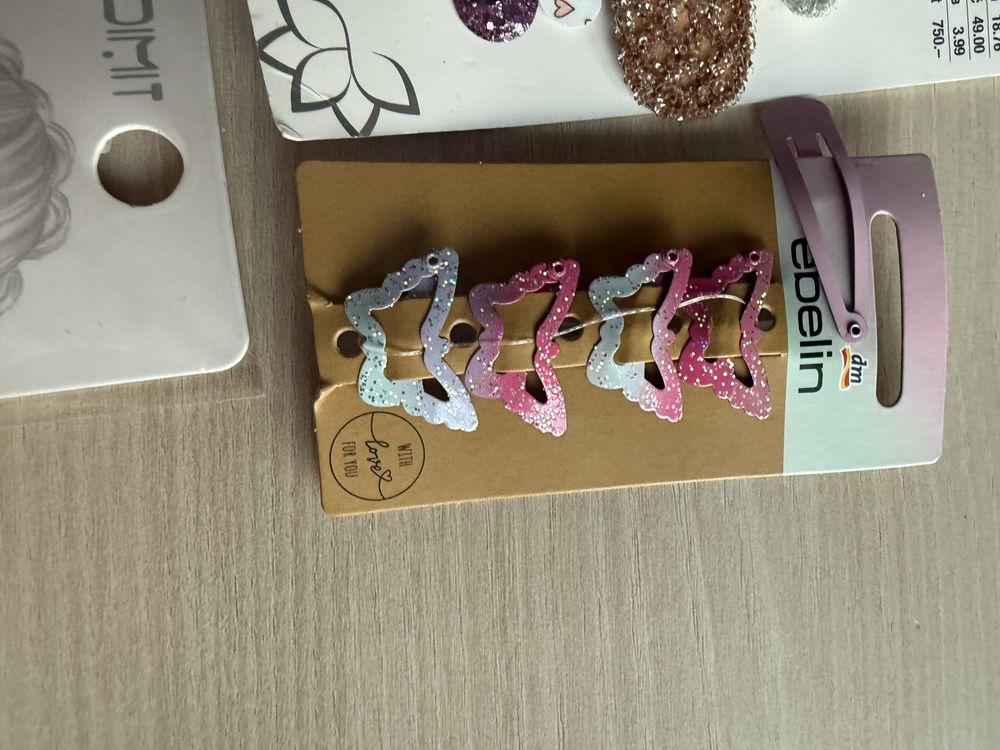 accesorii de par ,clame de par noi