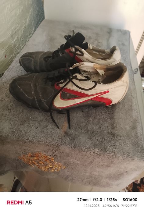 Ретро бутсы Найк футбол