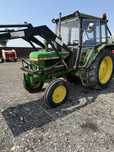 Tractor John Deere 2130 in 4 pistoane de 80 cp Incarcator cupa Fiat 70